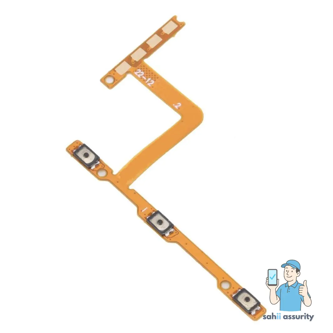 Volume Button Flex Cable for Tecno Spark 7T
